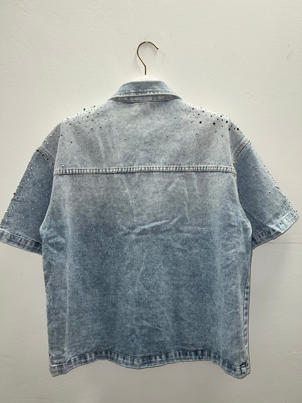 Completo jeans swaroski