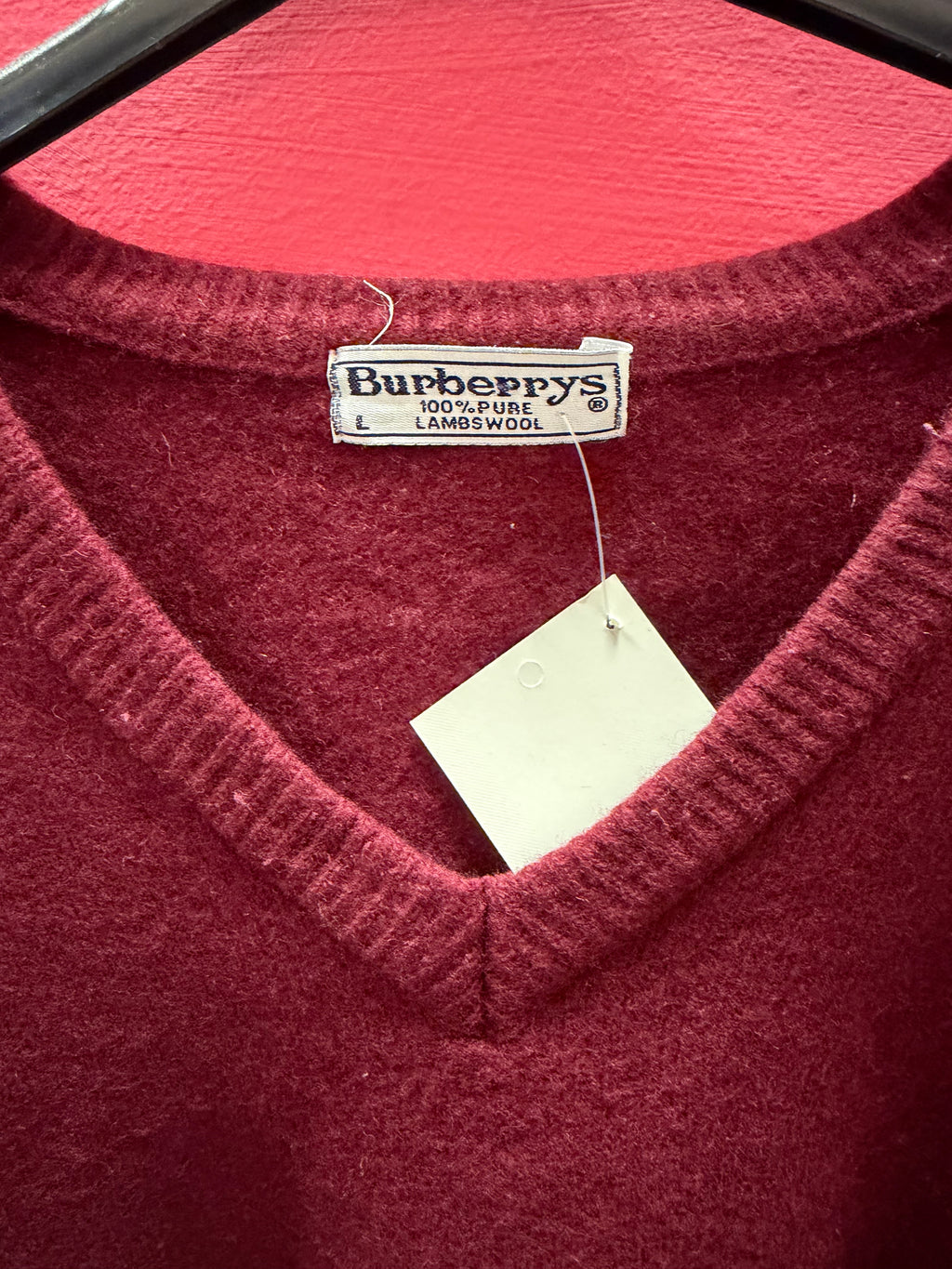 Maglioncino scollo a V burberry