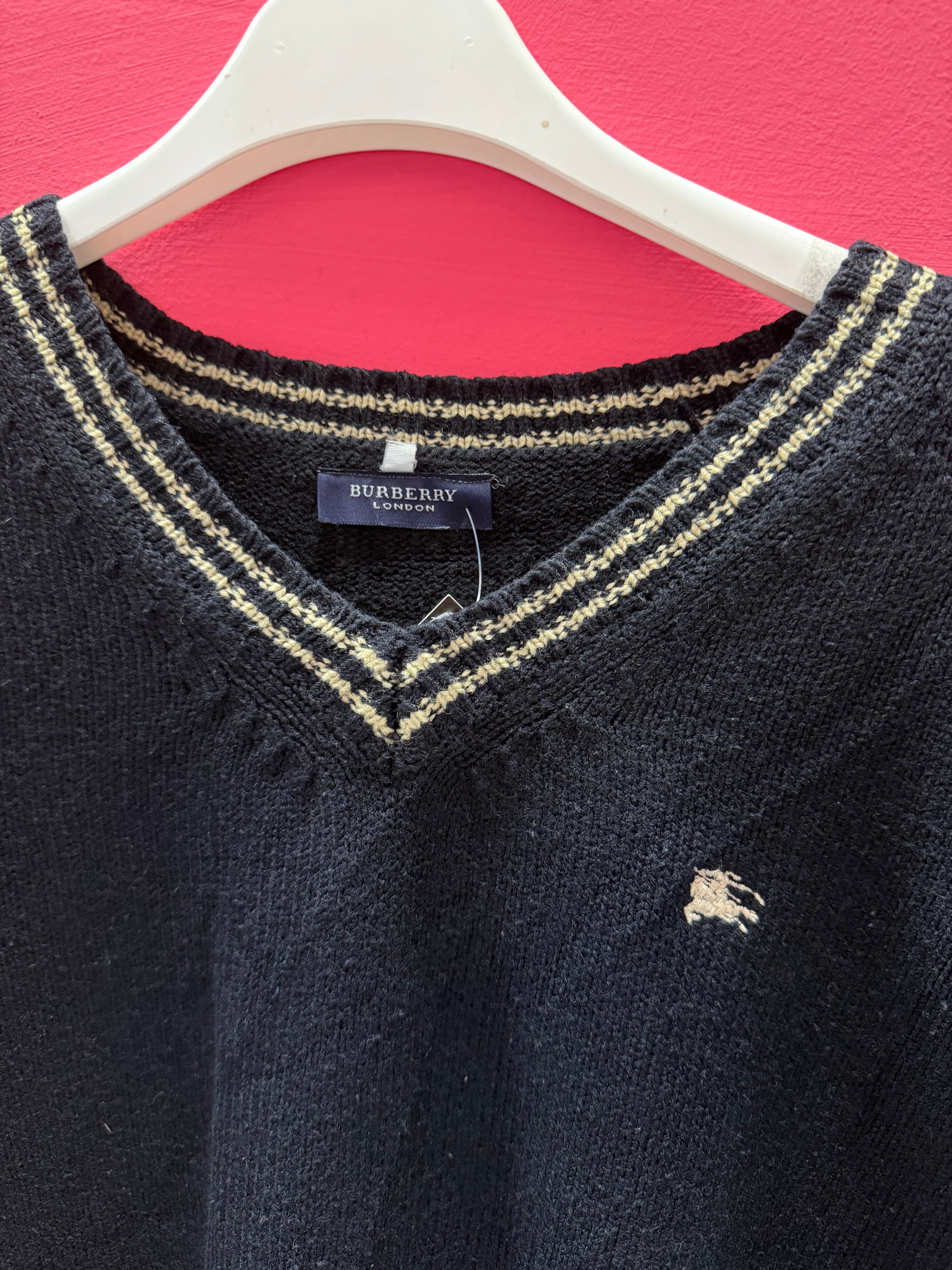 Maglioncino scollo a V Burberry