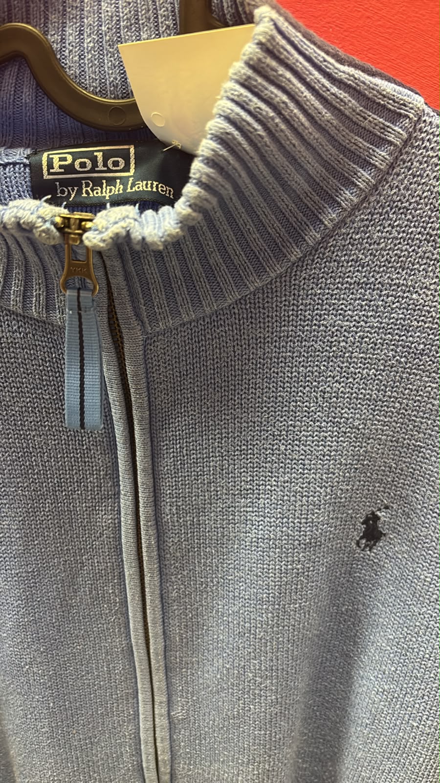 Maglioncino con zip Ralph Lauren